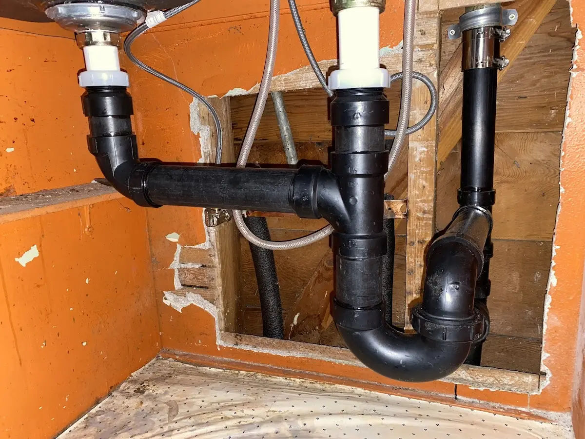 Professional Repiping Services equipment and tools on the job in New Rochelle